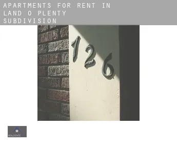 Apartments for rent in  Land-O-Plenty Subdivision