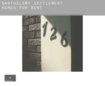 Barthelemy Settlement  homes for rent