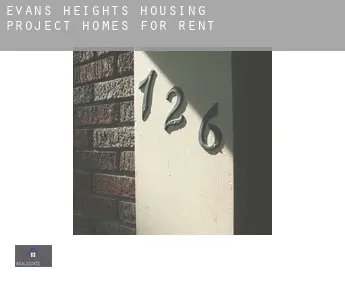 Evans Heights Housing Project  homes for rent