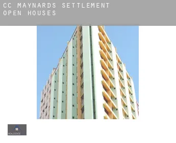 CC Maynards Settlement  open houses