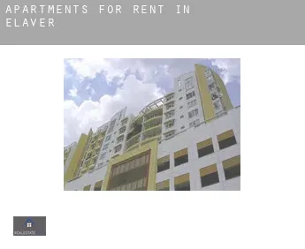 Apartments for rent in  Elaver