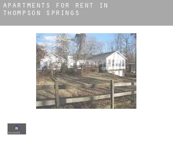 Apartments for rent in  Thompson Springs