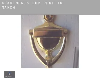 Apartments for rent in  March