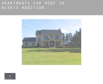 Apartments for rent in  Alexis Addition
