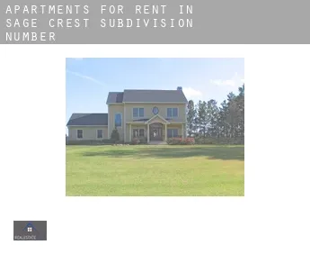 Apartments for rent in  Sage Crest Subdivision Number 5