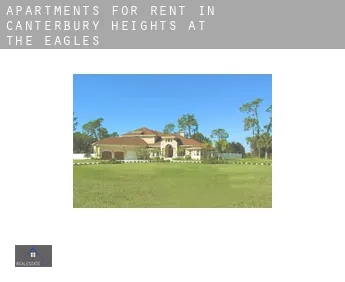 Apartments for rent in  Canterbury Heights at the Eagles