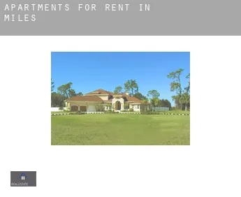 Apartments for rent in  Miles