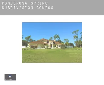 Ponderosa Spring Subdivision  condos