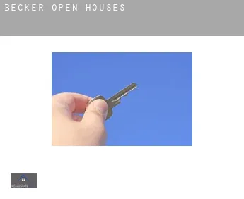 Becker  open houses