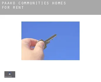 Paako Communities homes for rent