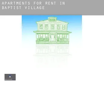 Apartments for rent in  Baptist Village