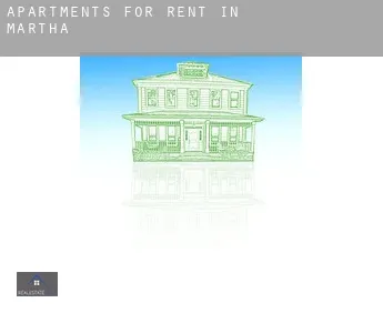 Apartments for rent in  Martha