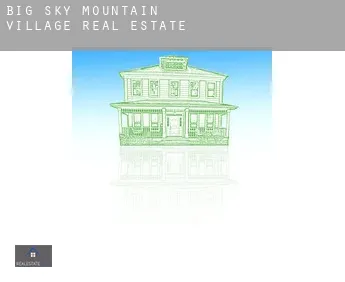 Big Sky Mountain Village  real estate