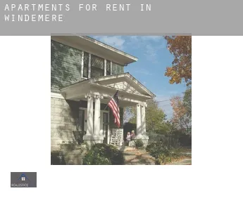 Apartments for rent in  Windemere