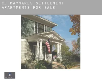 CC Maynards Settlement  apartments for sale