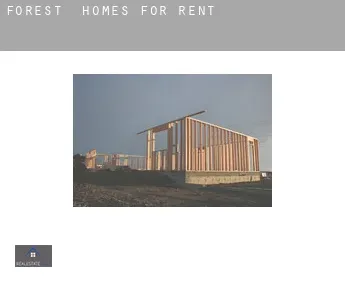 Forest  homes for rent