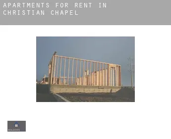 Apartments for rent in  Christian Chapel