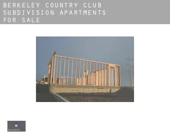 Berkeley Country Club Subdivision  apartments for sale