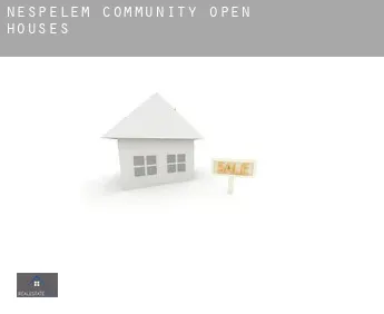 Nespelem Community  open houses