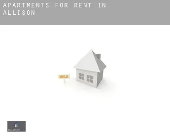 Apartments for rent in  Allison
