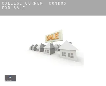 College Corner  condos for sale