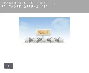 Apartments for rent in  Biltmore Greens III