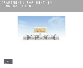 Apartments for rent in  Fenwood Heights