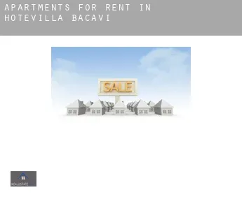 Apartments for rent in  Hotevilla-Bacavi
