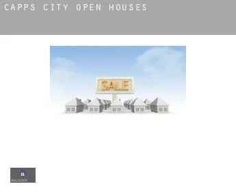 Capps City  open houses