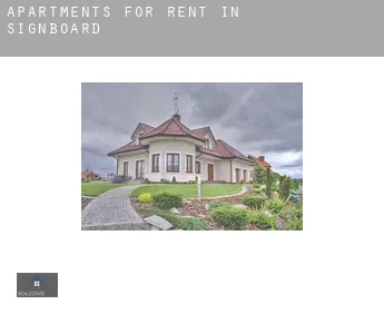Apartments for rent in  Signboard
