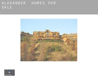 Alexander  homes for sale