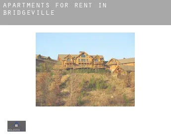 Apartments for rent in  Bridgeville