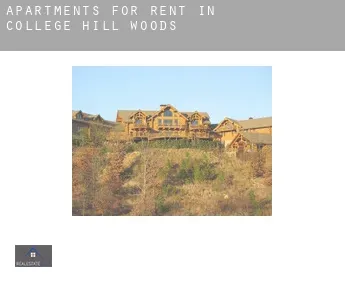 Apartments for rent in  College Hill Woods