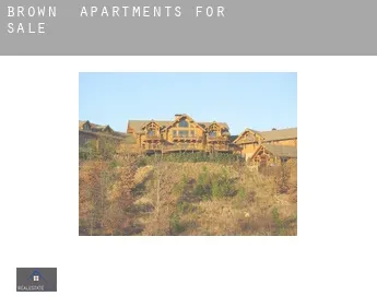 Brown  apartments for sale