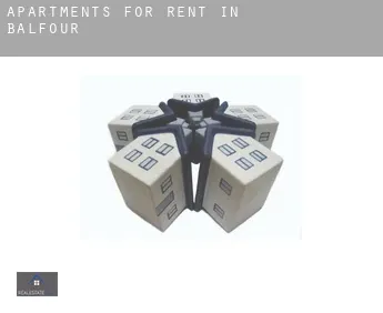 Apartments for rent in  Balfour