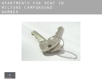 Apartments for rent in  Miltons Campground Number 1