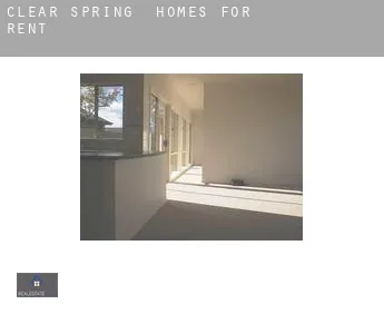 Clear Spring  homes for rent