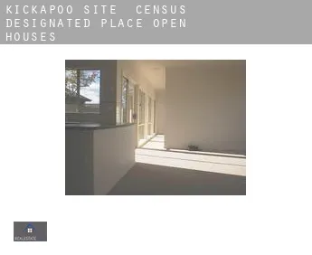Kickapoo Site 1  open houses