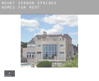 Mount Vernon Springs  homes for rent