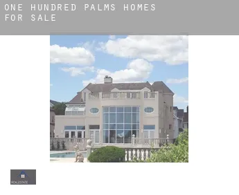 One Hundred Palms  homes for sale