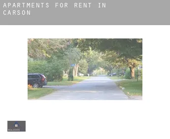 Apartments for rent in  Carson
