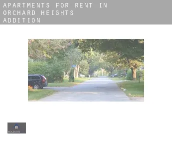 Apartments for rent in Orchard Heights Addition