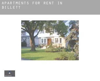 Apartments for rent in  Billett