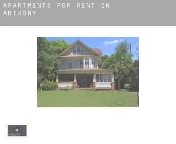 Apartments for rent in  Anthony