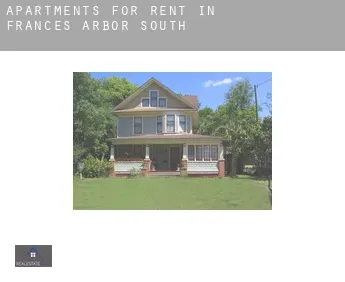 Apartments for rent in  Frances Arbor South