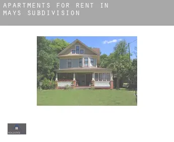 Apartments for rent in  Mays Subdivision