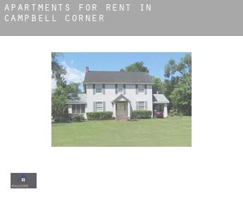 Apartments for rent in  Campbell Corner