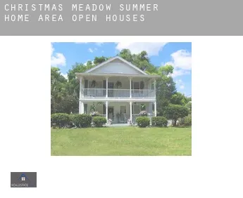 Christmas Meadow Summer Home Area  open houses