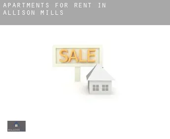 Apartments for rent in  Allison Mills