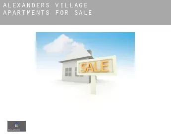 Alexanders Village  apartments for sale